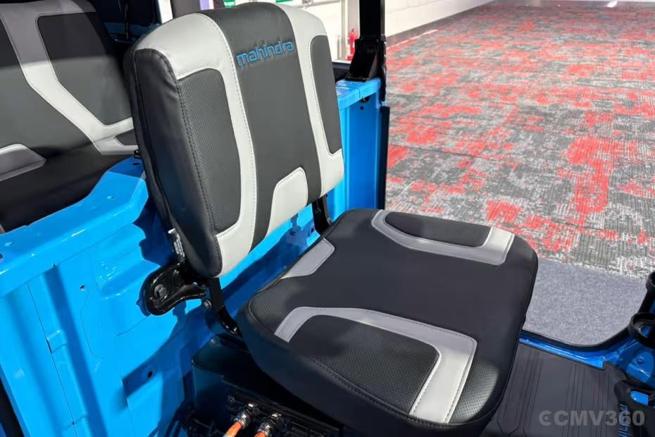 Mahindra UDO Premium Cushioned Driver Seat with Backrest Support Mahindra UDO Premium Cushioned Driver Seat with Backrest Support