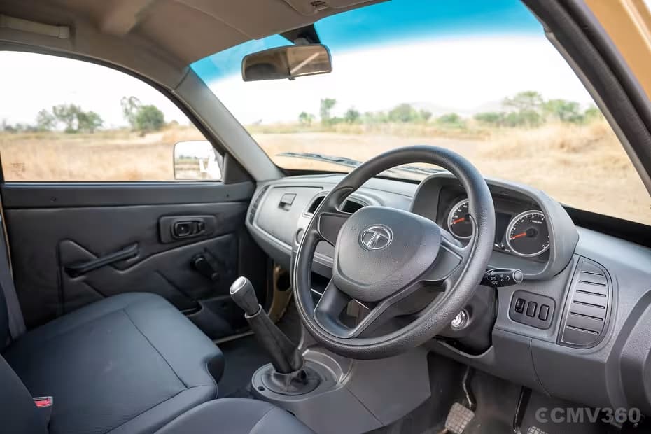 Tata Yodha CNG Dashboard and Steering Wheel Tata Yodha CNG Dashboard and Steering Wheel