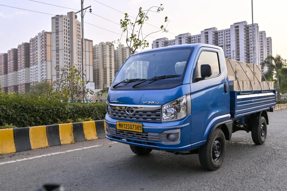 Tata Intra V30 Gold Left Front Three Quarter Tata Intra V30 Gold Left Front Three Quarter