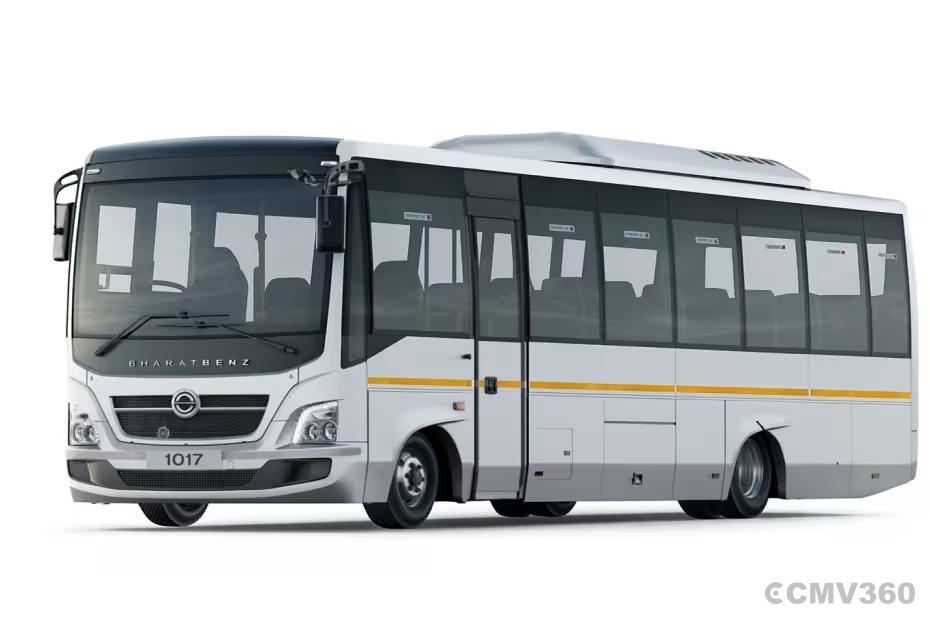 BharatBenz 1017 Staff Bus Grey BharatBenz 1017 Staff Bus Grey