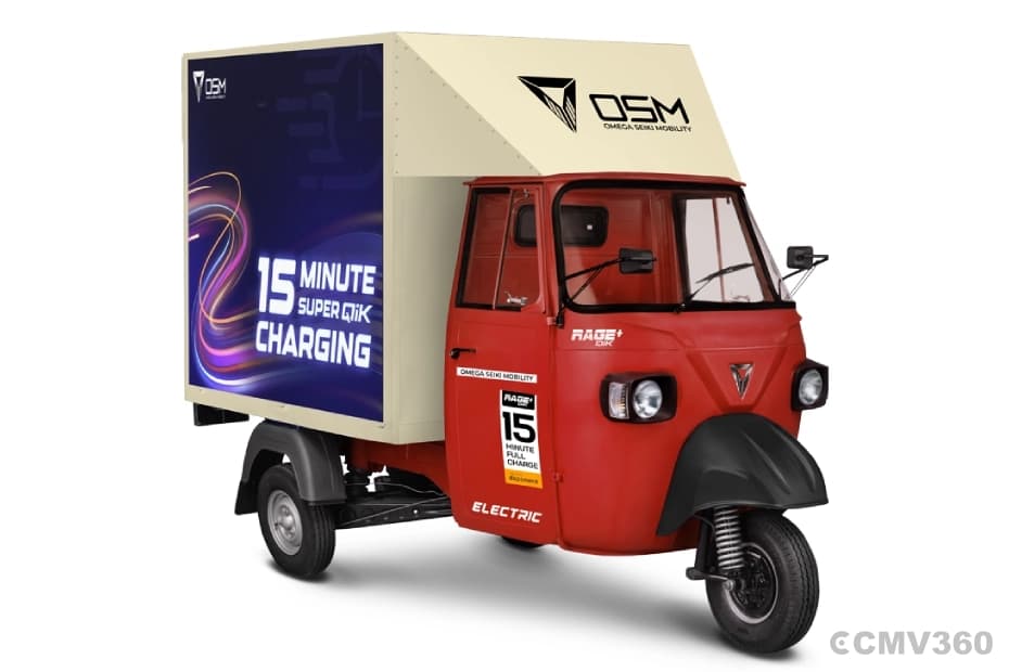 OSM Rage Plus Qik Right Front Three Quarter OSM Rage Plus Qik Right Front Three Quarter