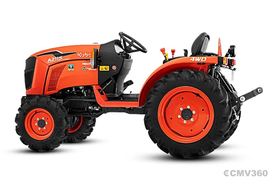 Kubota NeoStar A211S Standard tractor left side view Kubota NeoStar A211S Standard tractor left side view