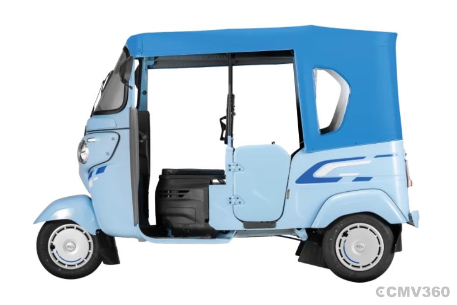 Bajaj WEGO P50 Blue Left Side View Bajaj WEGO P50 Blue Left Side View
