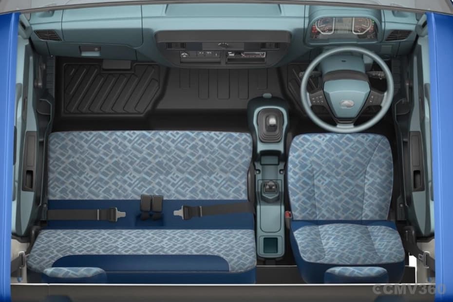 Eicher Pro 2095XP Plus Top View of Cabin Layout Eicher Pro 2095XP Plus Top View of Cabin Layout