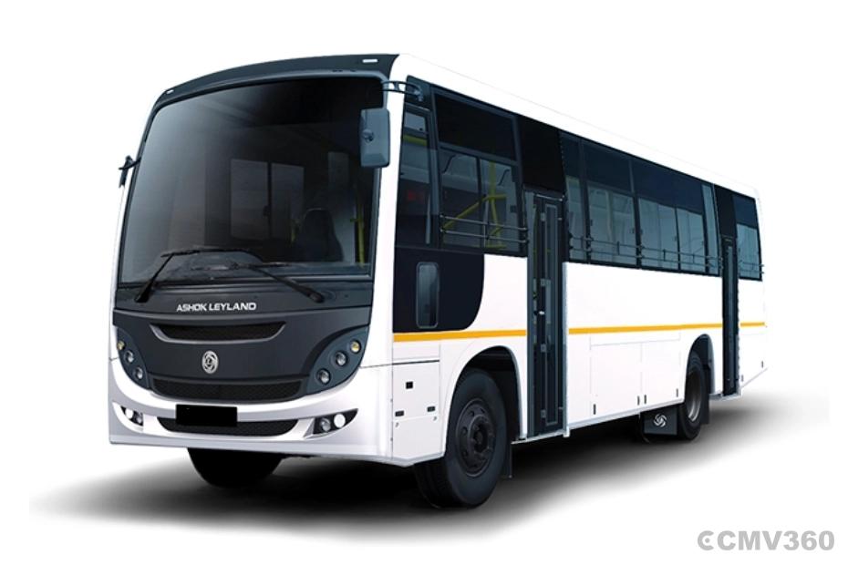 Ashok Leyland Viking Stage Carrier Bus White Color Ashok Leyland Viking Stage Carrier Bus White Color