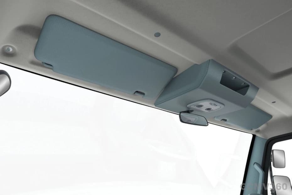 Eicher Pro 2095XP Plus Overhead Storage and Sun Visor Eicher Pro 2095XP Plus Overhead Storage and Sun Visor
